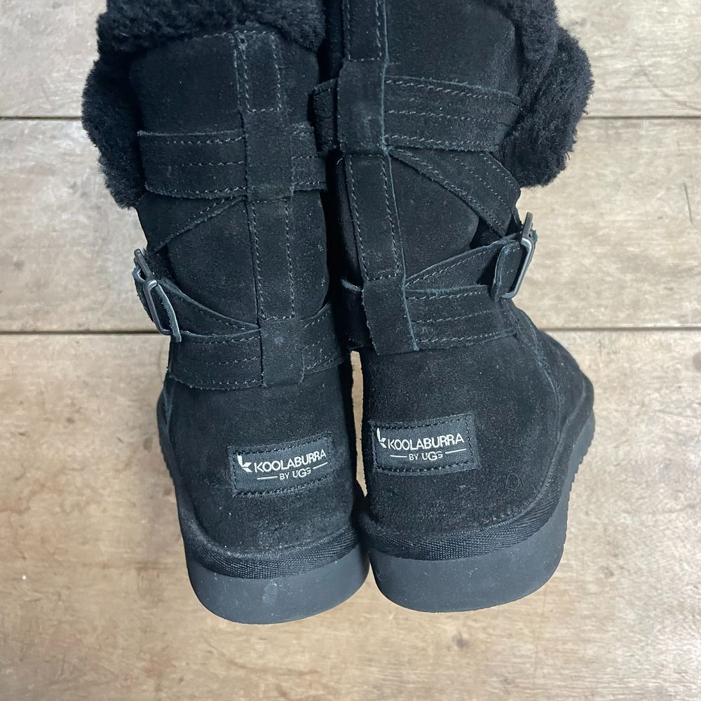 Koolaburra by UGG Black‎ Delene Short Boots Size 8 - Picture 6 of 8
